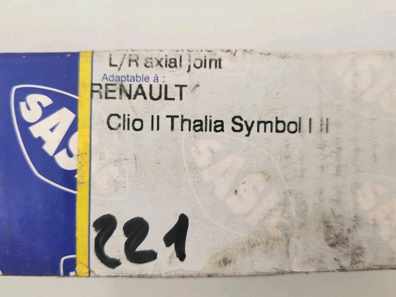 Rotule De Direction NEUF Renault Clio 2 3008055 7701472735 (#AUT221)